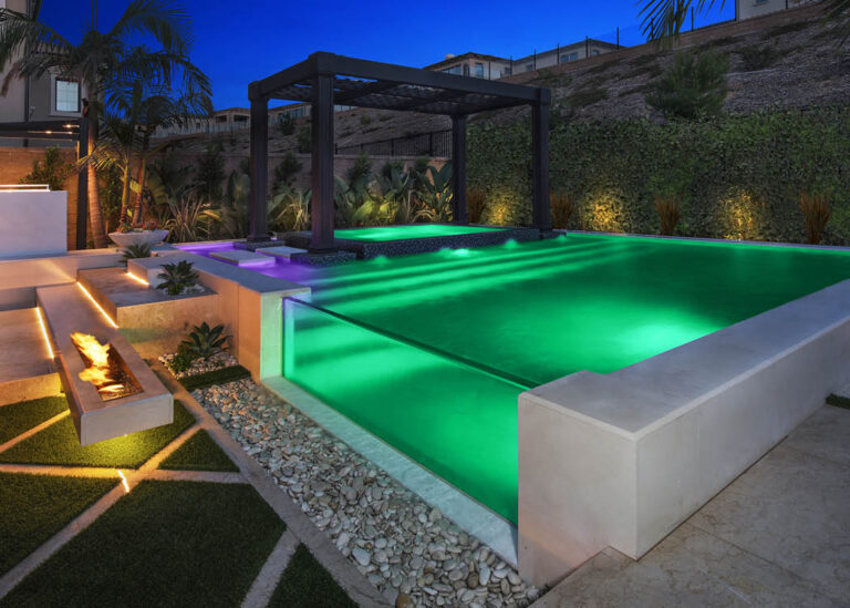 Pools with a Glass Wall | Aquavida Pools and Spas