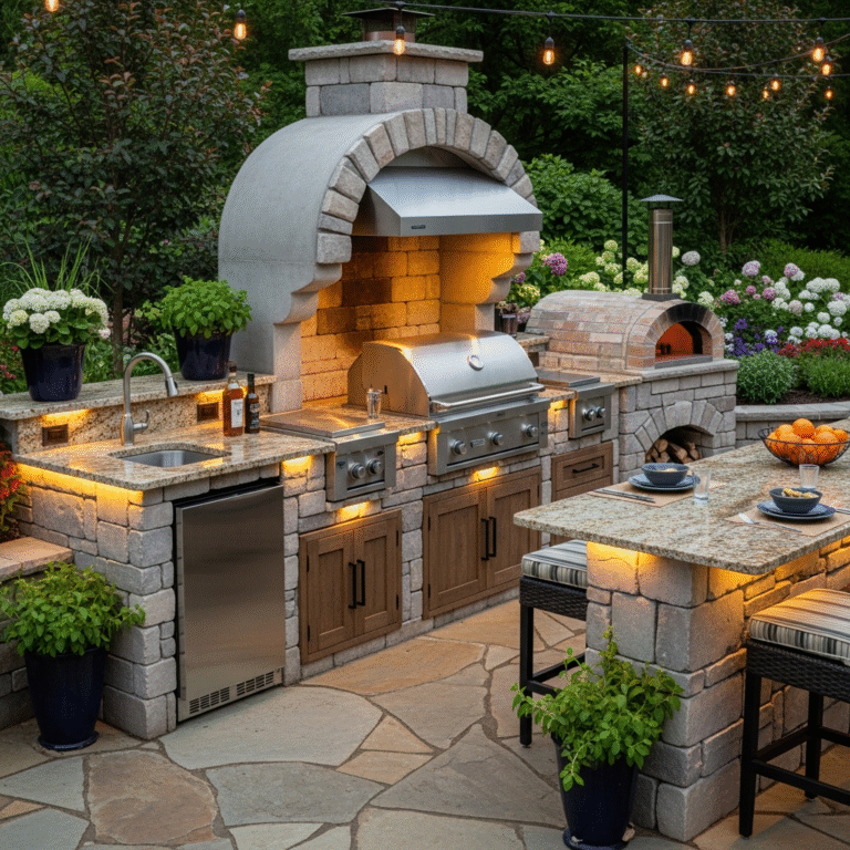 Custom Outdoor Kitchens in Dallas: Maintenance & Care Tips