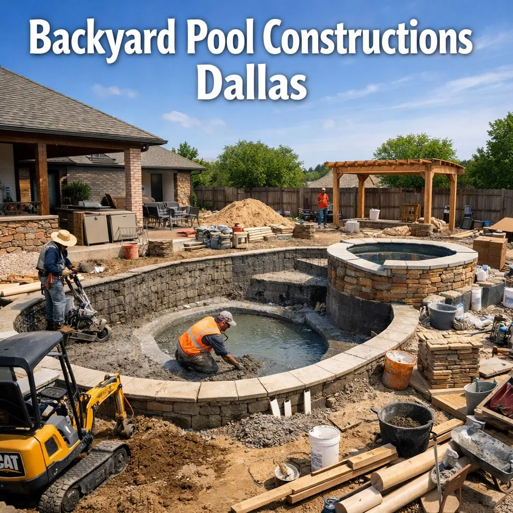 Backyard Pool Constructions Dallas